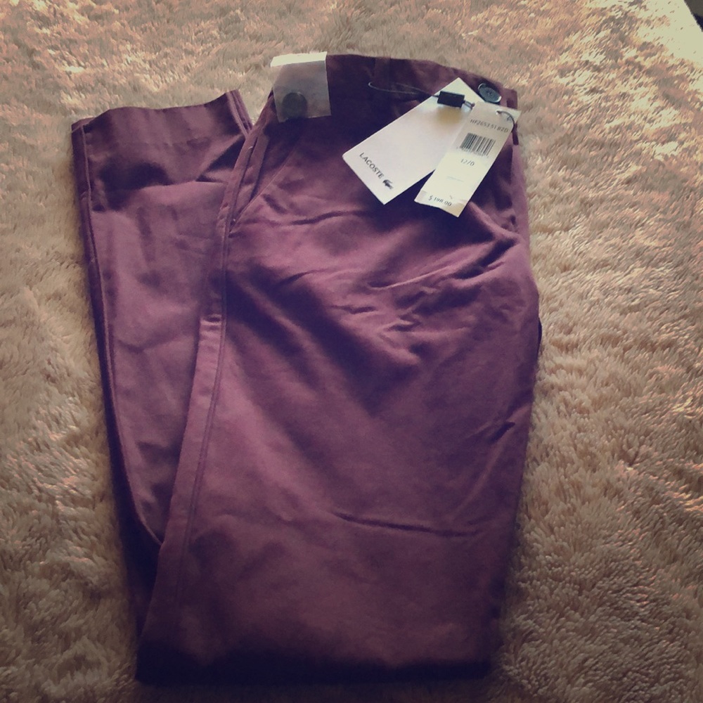 Lacoste NWT pants